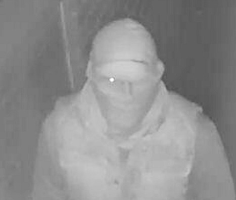 A burglar was seen on CCTV breaking in to St Pauls Catholic College in Burgess Hill and stealing cash