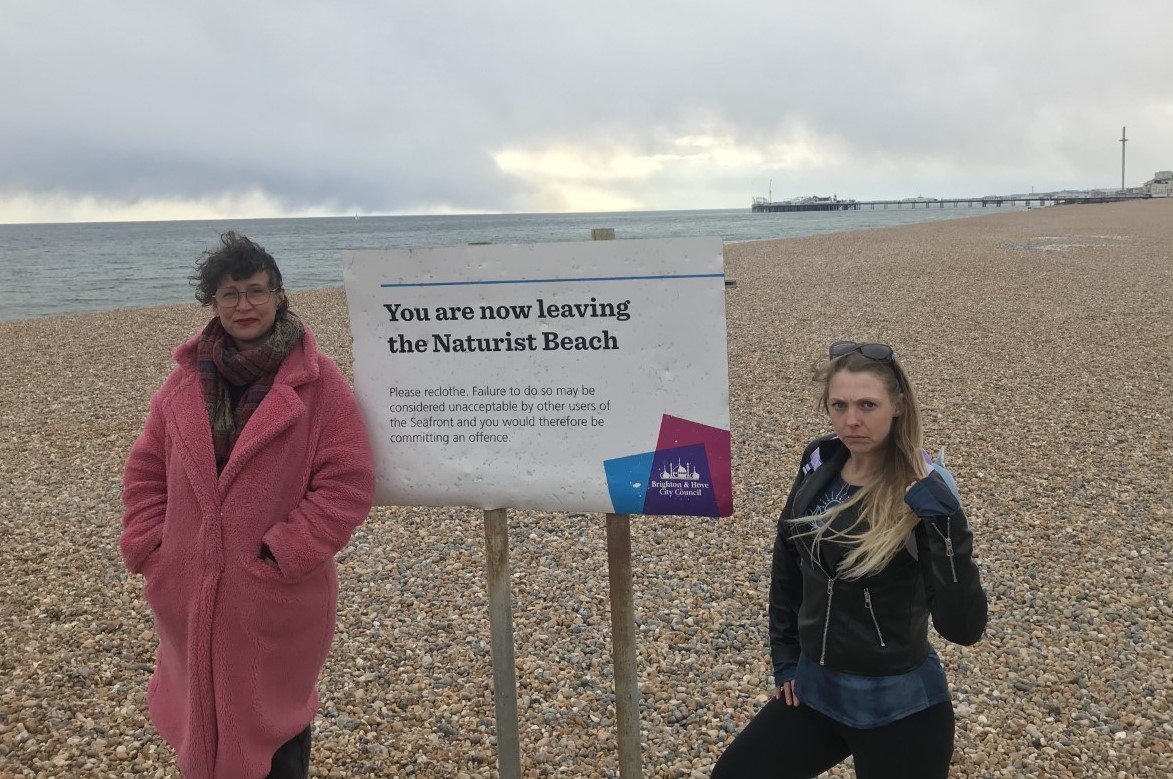 Brighton nudist beach