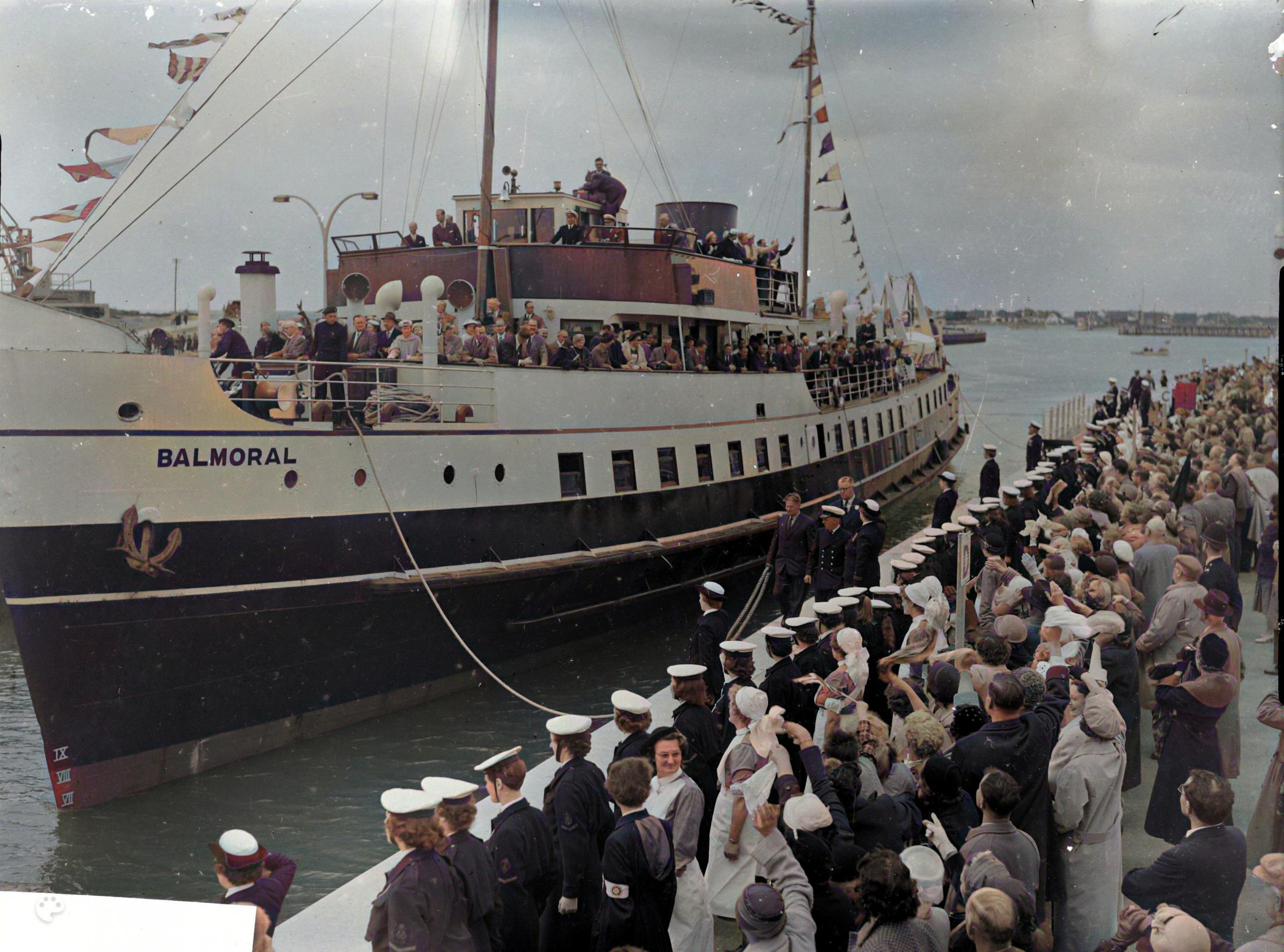 A royal visit to Shoreham, 1958