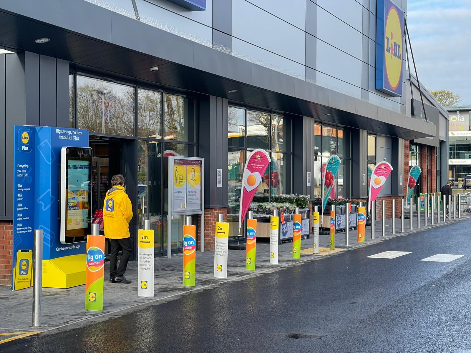 A new Lidl supermarket has been opened at the Goldstone Retail Park in Hove