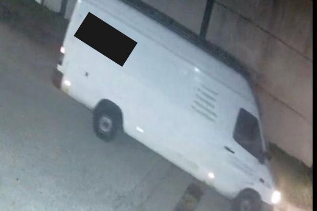 The Argus: The van that was caught on CCTV