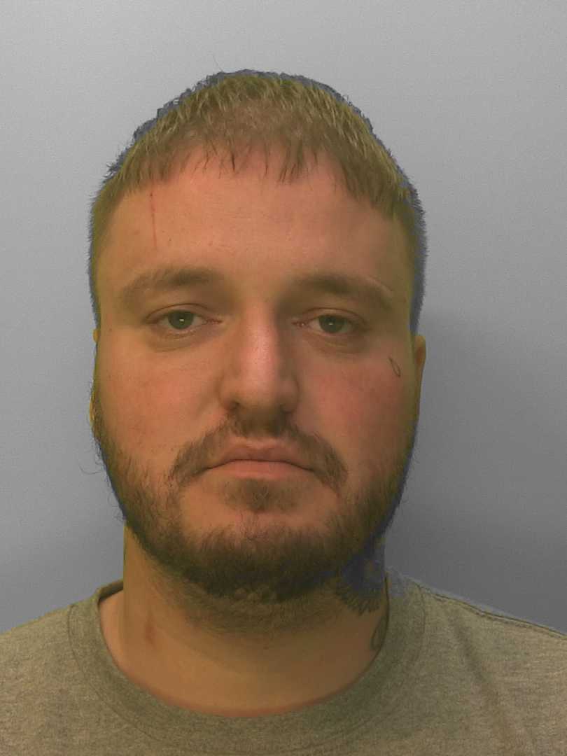 Craig Wallace was convicted of making threats to kill a woman and their baby daughter in Crawley