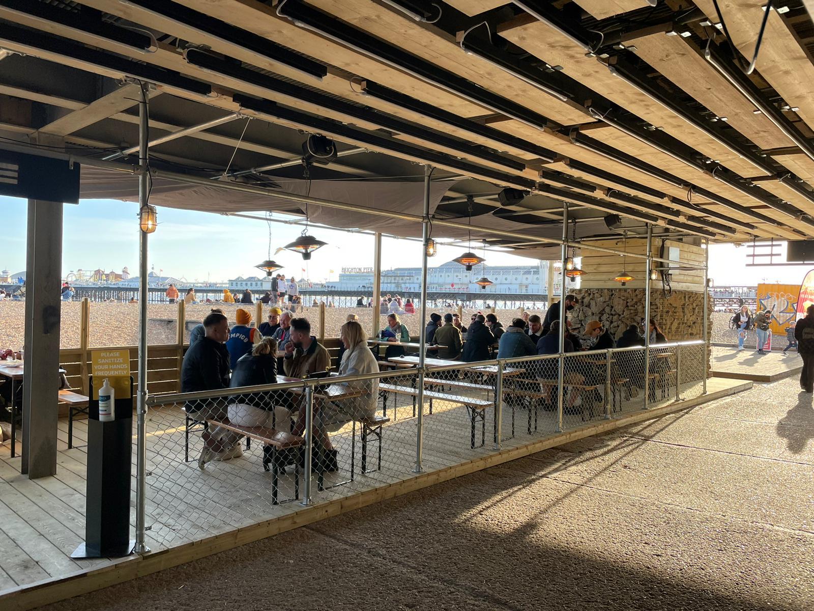New underground arts venue and bar Electric Parade on Brighton seafront