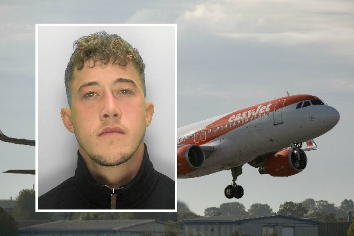 David Nolan was jailed over the racist abuse and drunkeness on board the Easyjet flight to Gatwick