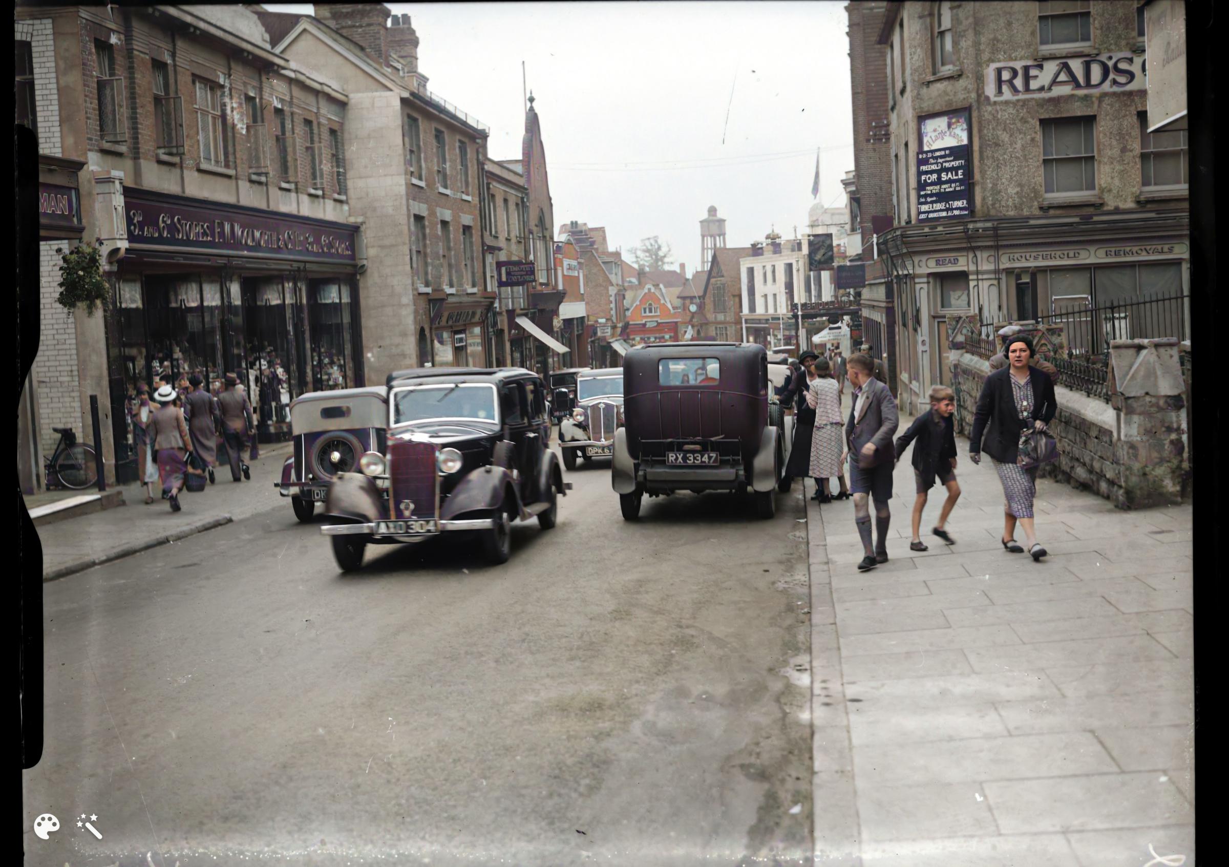 East Grinstead circa 1937