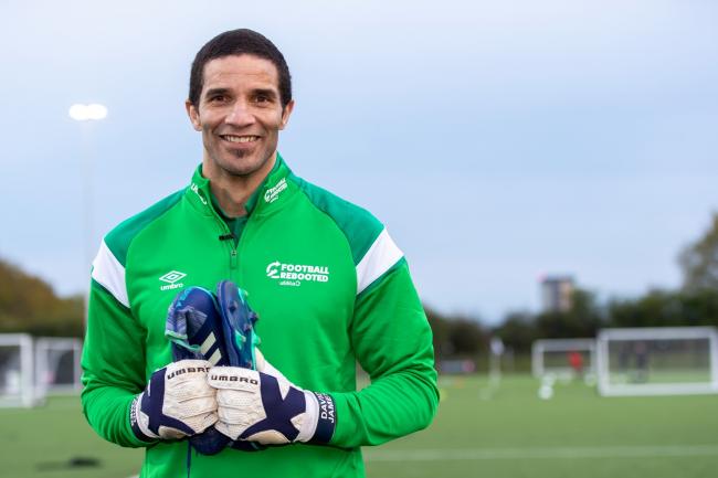 David James will be at Whitehawk today to launch Football Rebooted