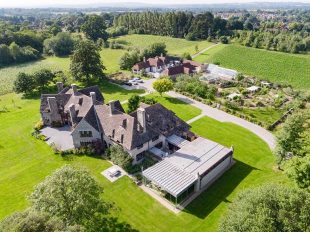 The Argus: An aerial shot of the incredible property