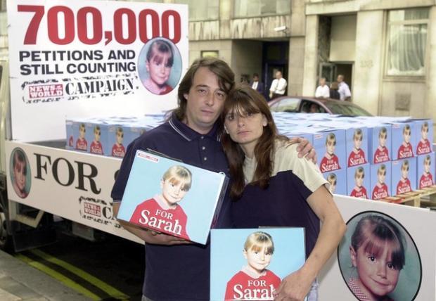 The Argus: Michael and Sara Payne, parents of murdered schoolgirl Sarah Payne, campaigned to have the law enacted in 2011 (PA)