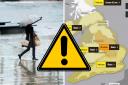The Met Office has issued a weather warning for rain on Wednesday and Thursday