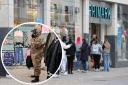 ‘Each to their own’ – man in hazmat suit spotted in Primark