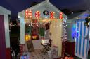 Hove beach huts share festive cheer in Christmas open day