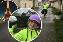 Elizabeth Wells, 13, is cycling to Paris for charity