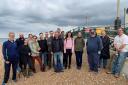 UK Power Networks’ staff at a beach clean in Hove for Marine Conservation Society.