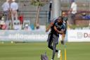 Jofra Archer bowling in a training session at Hove recently. Picture Stephen Lawrence