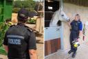 Sussex Police visited farms in Sussex as part of its bid to tackle rural crime