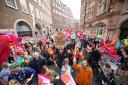 School and council staff could go on strike in November. Pictured is a rally in London (Yui Mok/PA)