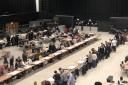 Votes are being counted across Sussex