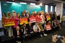 Labour activists and councillors celebrated after securing a majority on Brighton and Hove City Council