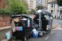 Caroline Lucas expressed anger at the state of recycling in Brighton and Hove