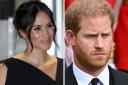 Meghan Markle, left, and Prince Harry, right, are said to be in a rocky marriage