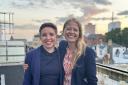 Green Party co-leader Carla Denyer and Brighton Pavilion Green candidate Sian Berry