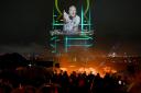 DJ Fatboy Slim appeared as a hologram for his latest performance in London