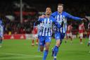 Joao Pedro and Evan Ferguson scored Albion's goals at forest