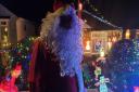 Christmas lights in Chorley Avenue, Saltdean