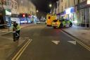 Updates as road cordoned off due to emergency incident in town centre