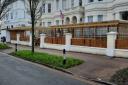 A veranda has been removed from outside the Congress Hotel in Eastbourne after it was put up with no planning permission