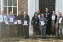 The volunteers were recognised for their work at national awards last year