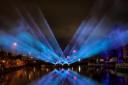 There will be two laser shows in Chichester