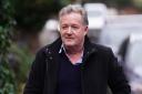 Piers Morgan spent the weekend in Sussex after Prince Harry's settlement against The Mirror Groups