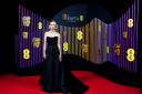 Carey Mulligan wore a classic Dior design for the Baftas (Ian West/PA)