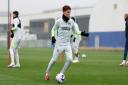 Valentin Barco in training with Albion