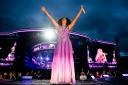 Melanie Brown during a Spice Girls concert in Dublin (Andrew Timms/PA)
