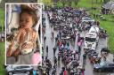 Hundreds of motorbike riders ride out for Minnie's Broken Heart