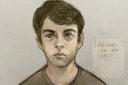 A court sketch of Mason Reynolds from a previous hearing