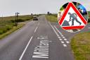 There will be roadworks on part of the Military Road near Freshwater starting next week