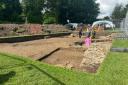 The remains of a Norman military bridge have been found