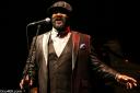 Gregory Porter at Brighton Dome Concert Hall. Credit Mike Burnell