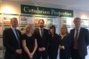 Some of the team at Cumbrian Properties