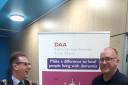 Brighton and Hove mayor Pete West and Matthew Moors from the Brighton and Hove Dementia Action Alliance