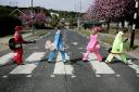 BEATLES: Pupils from Mile Oak Primary School just love the Beatles