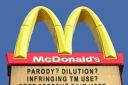 Ronald's famous Golden Arches are associated with litigious behaviour: 