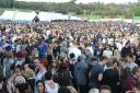 Crowds at Shakedown Festival in Stanmer Park