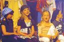 Youngsters sing along in the Bouncing Cloud Company's Treasure Island workshop