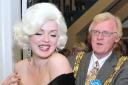 Marilyn Monroe gatecrashes Brighton Mayor's party