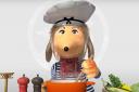 MEAT FREE MONDAY: Recipes are presented by one of the famous Wombles characters including Madame Cholet’s Cassoulet, pictured. Picture credit: Meat Free Mondays