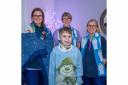 The clothing range meant that £5,000 was given to a children's hospice organisation